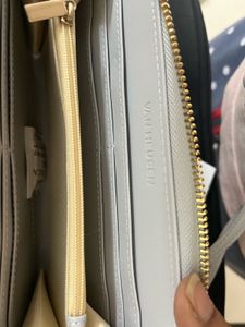 Van Heusen Textured Zip-Around Wallet