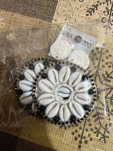 Boho Cowrie Shell Earrings