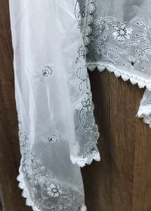 Elegant White Chikankari Kurta Set