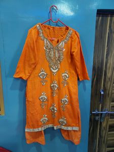Hand Zari Work Suit