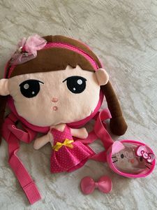 🩷Brand New Plush Doll Backpack💕