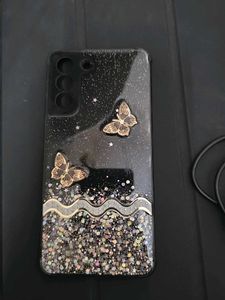 Sparkly Butterfly Phone Case Samsung galaxy s21 fe