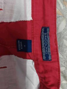 Red Bermuda Shorts