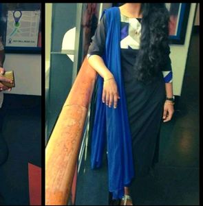Geometrical print kurta