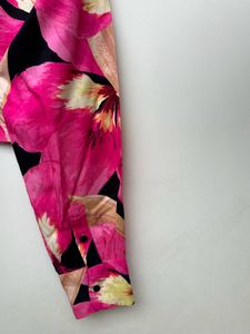 HnM Cropped satin Shirt