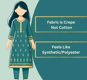 Teal Printed Kurta for women 👗