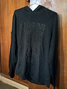 Lycra Hoodie T Shirt Slim Fit Size M 38
