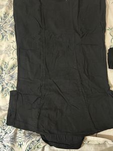 Chic Black Button-Down Shirt Dress