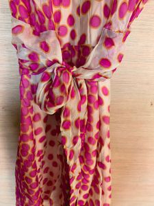 Polka Dot Silk Dress