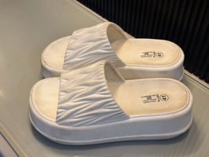 White Platform Slides