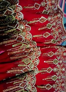 Embroidered garara suit