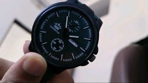 Limestone Men's Watch - Black Dial