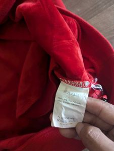 AAPE By A Bathing Ape Red Hoodie