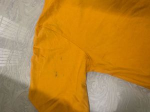 Yellow Hoodie Top
