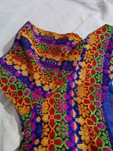 Beautiful Multicolour Blouse For Womens
