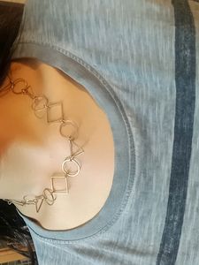 Egirl Gothic Fashionable Silver Chain