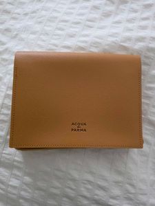 Acqua di Parma tan coloured pouch