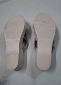 Stylish Embellished Flat Sandals