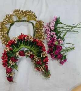 Floral Hair Accessories Set