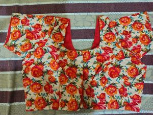 Floral Print Blouse