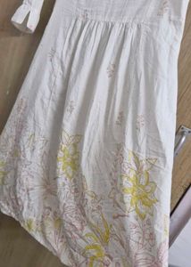 White Embroidered Kurta
