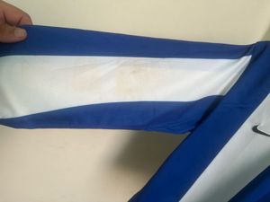 Nike Blue &amp; White Striped T-Shirt (T537)