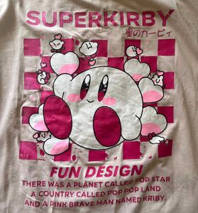 Cute Kirby Graphic T-Shirt