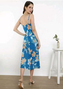 🐦Floral Sphagetti Dress