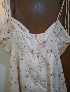 Cider floral mini dress