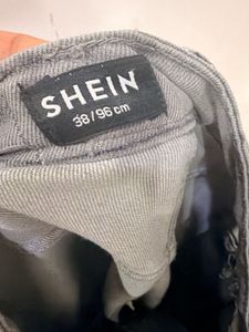 Shein Grey Wash Denim Jeans