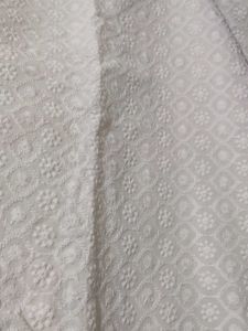 White Narrow Sleeve Short Kurti