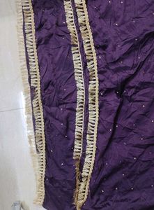 machine stitched suit pant dupatta