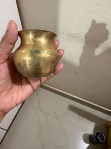 Vintage Brass Kalash Pot