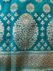 Pure Banarasi salwar kameez material with Dupatta