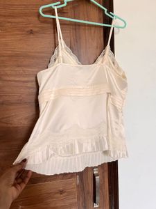 Sasha Lace Trim Cami Top
