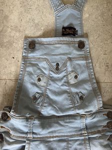 Light Wash Denim Overalls