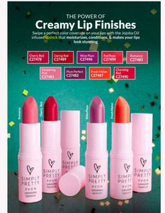 Avon Shimmering Lipstick - Red Berry