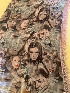 Very Soft Georgette Digital Print Saree