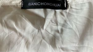 BANICHONGHUAI Milkmaid Puff-Sleeve Top
