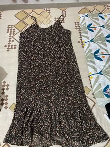Floral Print Maxi Dress