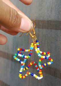 Star Beaded Earrings