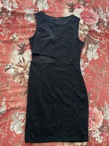 Shimmer Black Dress