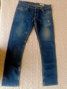 Men's Blue Denim Jeans 34 size