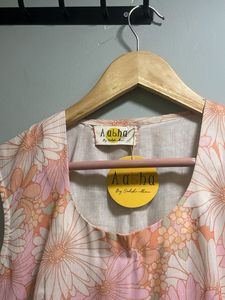 Vintage Floral Maxi Dress