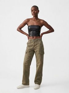 ZARA Olive Cargo Pants