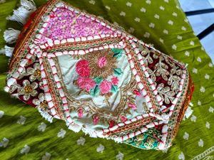Decorative Embroidered side purse