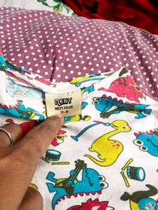 Cute Girls' T-Shirt Set