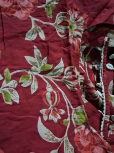 Floral Print short kruti