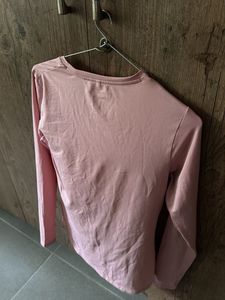 Soft Pink Long Sleeve Top