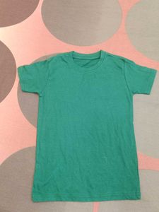 Green Crew Neck T-Shirt